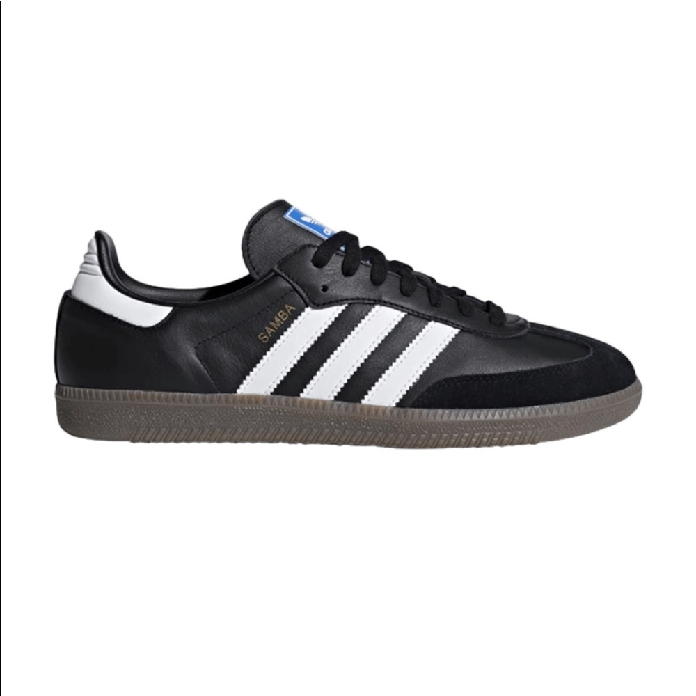 This “Black Gum” iteration of the OG Sambas is brand new with tags w/ box.